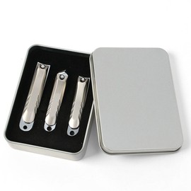 Pickle Lip Nail Clip Silver Set 3 Types, 3 Set for daily makeup and personal care, portable beauty accessory, Korean Import, Pickle and Care