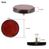 Pack of 6 Diameter 59 mm Motorcycle Bicycle E4 Round