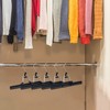 Relaxdays Metal Trouser Hangers Pack of 5, 360° Swivel Hooks,