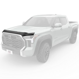 EGR 305401 SuperGuard Hood Guard Bug Deflector, Dark Smoke Finish, Compatible for Select Toyota Tundra Models