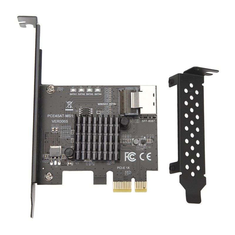 6 Gbps transmission, SAS36 PIN SFF 8087 output, widely compatible,