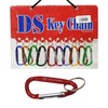DS Basic Triangular Carabiner Keychain Small 10 Pieces