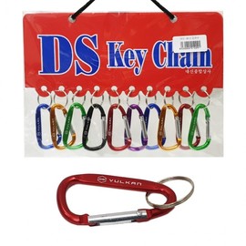DS Basic Triangular Carabiner Keychain Small 10 Pieces