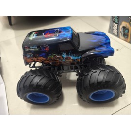 1:14 Waterproof RC Truck, Front & Rear Wheelie Monster Truck, 4WD Amphibious Hobby Toy with LED Light, All Terrain Off-Road Stunt Toy for 4 5 6 7 8 9 10 11 12 Year Old Boys Girls