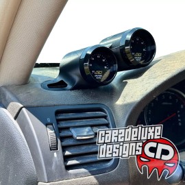 CARZDELUXE Dual gauge pod mount for 2005-2009 Outback, Legacy functional defrost vent