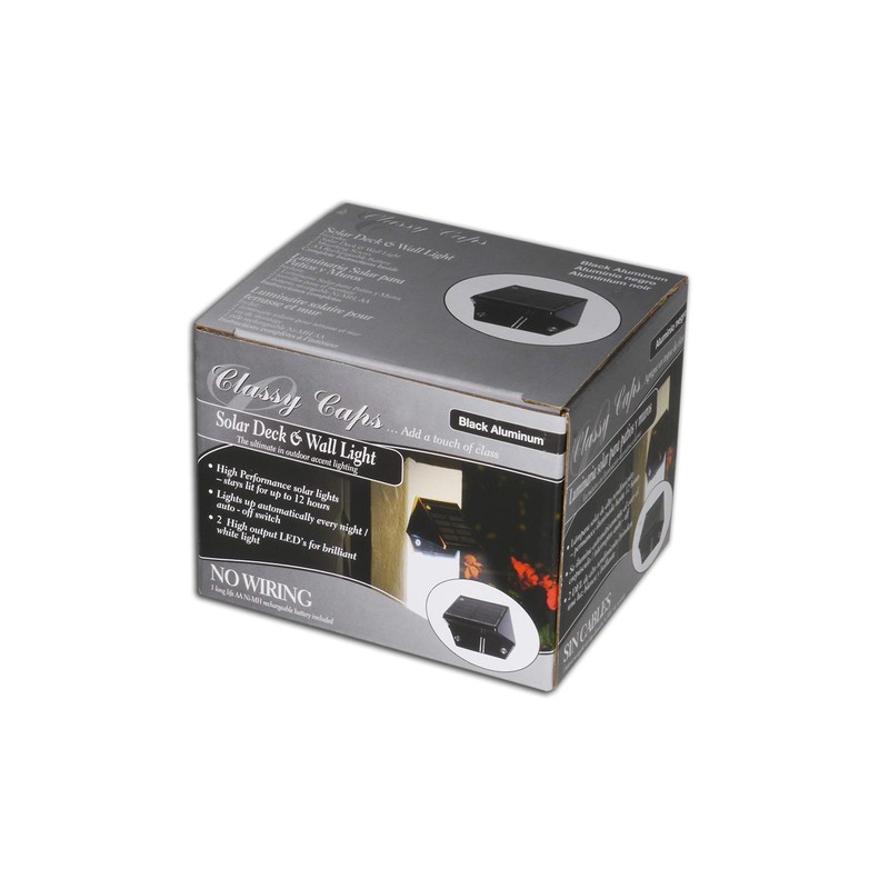 Classy Caps SL178 Deck and Wall Solar Deck & Wall