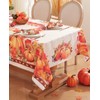 Honellaty Fall Tablecloth for Rectangle Tables, 60 x 102 Inch