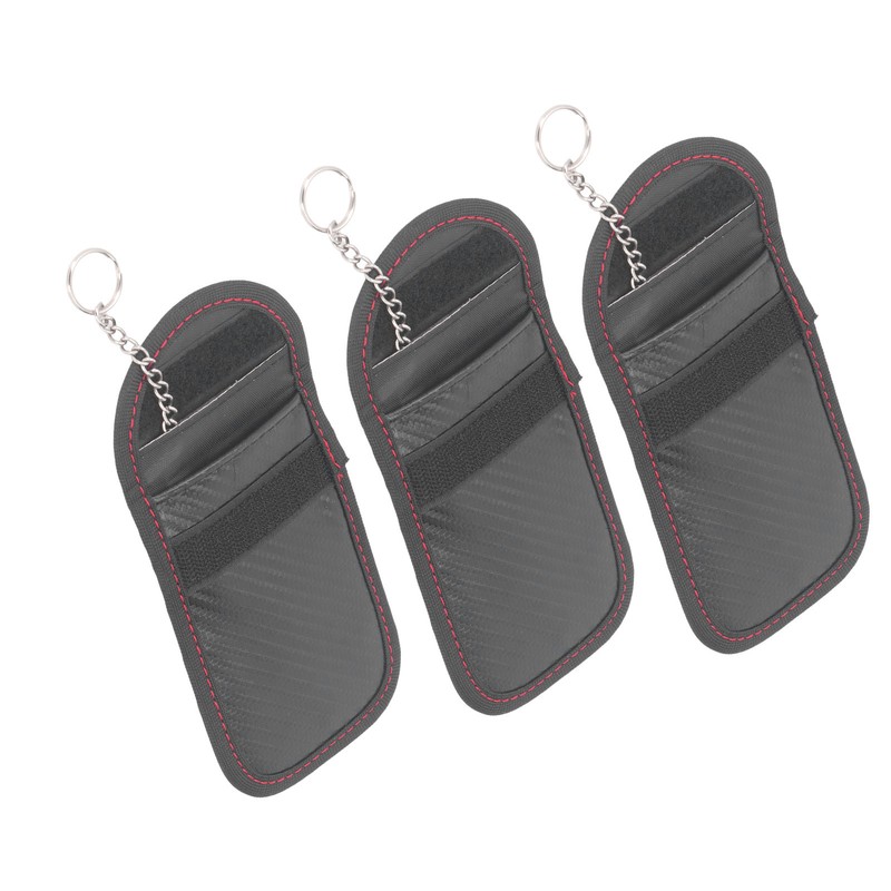 3pcs Key Fob Signal Blocker Case Signal Blocking Anti Theft