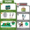 22Pcs Gardening Tools Set for Women Heavy Duty Garden Hand