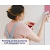 Zibra Pro Grade 4-Piece Furniture Paint Brush Set for Refinishing