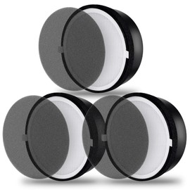 LV-H132 Replacement Filter for LEVOIT LV-H132 Air Purifier,3-in-1 H13 True HEPA and Activated Carbon Filter,Part # LV-H132-RF,3 Pack