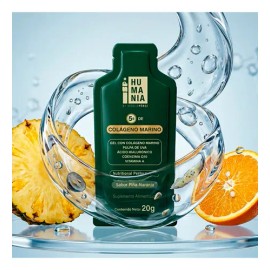 Sp Humania | Colágeno Marino En Gel Piña Naranja | 15 Sobres Piña Naranja