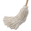 Boardwalk BWK132C #32 White Cotton Head 54 in. Natural Wood
