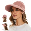 Sun Visor Hats for Women UV Protection Wide Brim 2