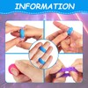 atnayo 12 Pack Fidget Rings for Kids, Sensory Ring for