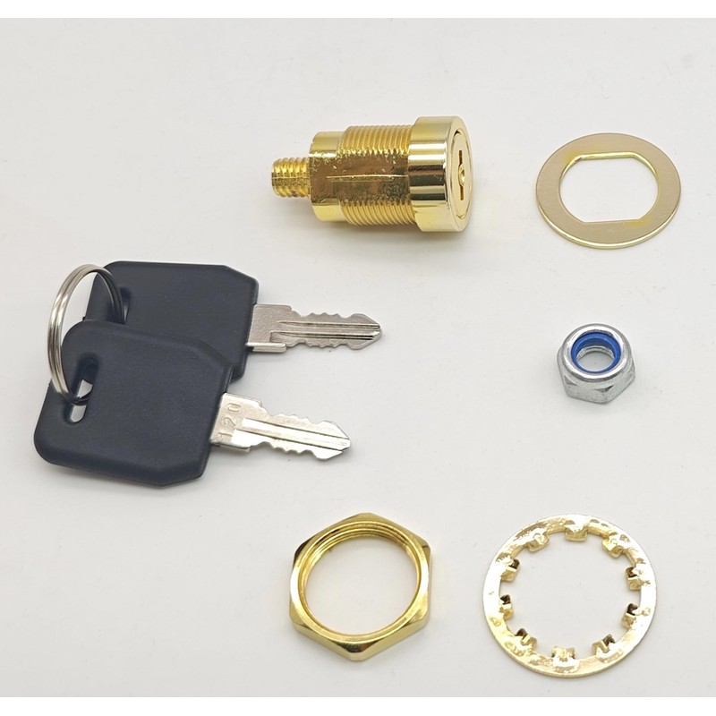 Armstrong Replacement Lock for Stack-On Safes, Brass Finish, Direct Replacement