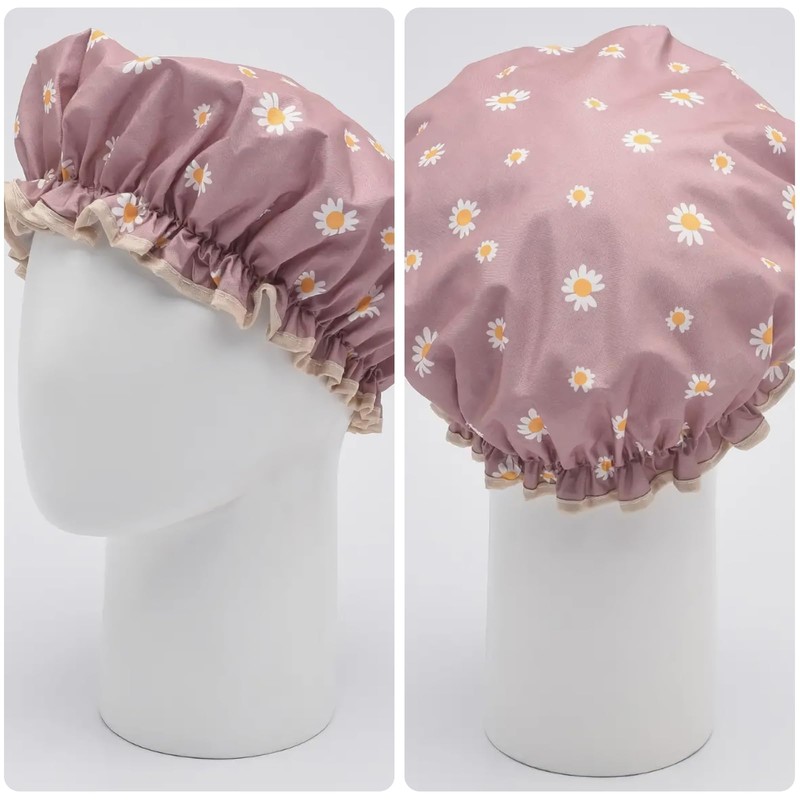 3 Piezas - Gorras para Baño, Reutilizable Gorros para Regadera,