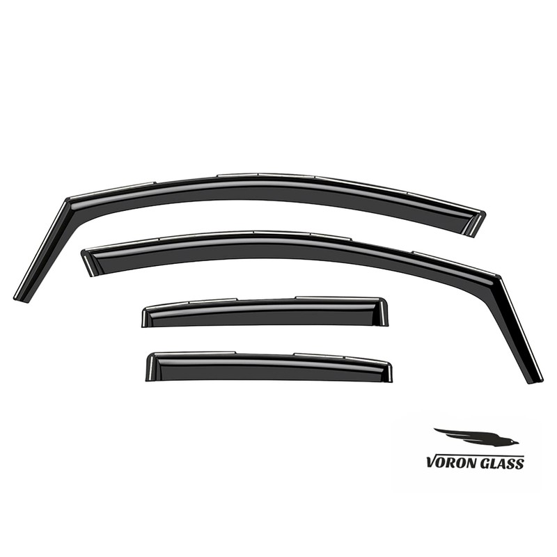 Voron Glass in-Channel Extra Durable Rain Guards for Toyota Corolla