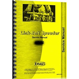 Service Manual Link Belt Speeder LS-52 Drag Link or Crane