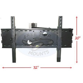 Full Motion Tv Wall Mount for Screen Sizes 37 42 46 50 52 55 60 65 70 80 Single Stud Mount Great for Corners (Model IMPLB1)