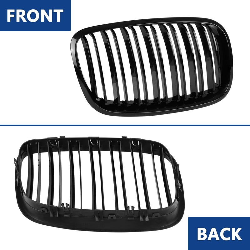 DEKEWEI X5 E70 Grill, Front Kidney Grille for 2007-2013 X5