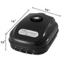 AQUANEAT Aquarium Air Pump 300GPH, for up to 200 Gallon