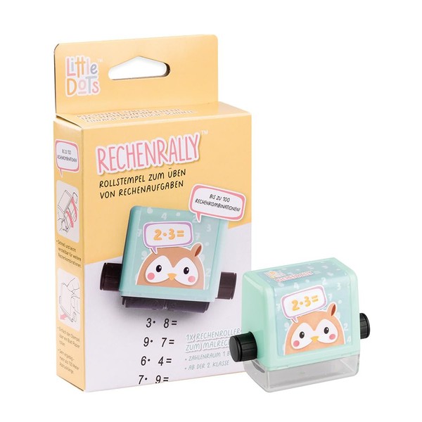 Trodat Little Dots Calculation Rally Number Roller - Self Inking