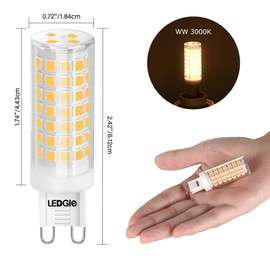 LEDGLE LED G9 Lamps