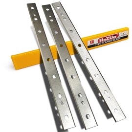 13-Inch Planer Blades for DeWalt DW735 DW735X Planer DW7352 Replacement Blades Thicknesser Planer Parts, HSS 13" x 7/8" x 1/16"- 3 pcs