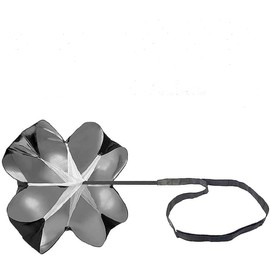 Speed Resistance Training Parachute, 6 Colors Running Umbrella Running Parachute Resistance Trainer Excellent Resistance for Improving Speed, Stamina, Strength