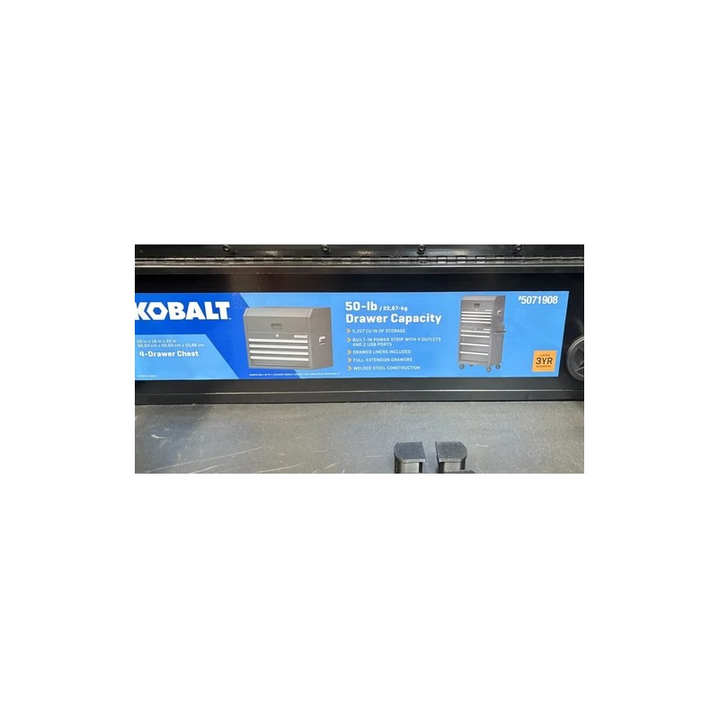 Fits Kobalt Kobalt Model#5071908 tool box Drawer handle endcaps (