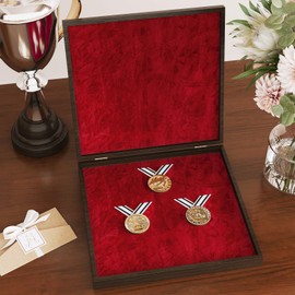 VaryPaper 15.7" x 78.7" Red Crushed Velvet Fabric Self Adhesive Flocking Felt Liner for Drawers Jewelry Box Liner Soft Fabric Felt Flocked Contact Paper Peel and Stick Velvet Wallpaper for Cabinets