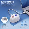 K&FCOPTEE Rechargeable Hearing Aids Invisible In Ear With Charging Case