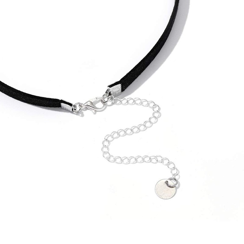 Zoestar Black Velvet Choker Necklacce for Women