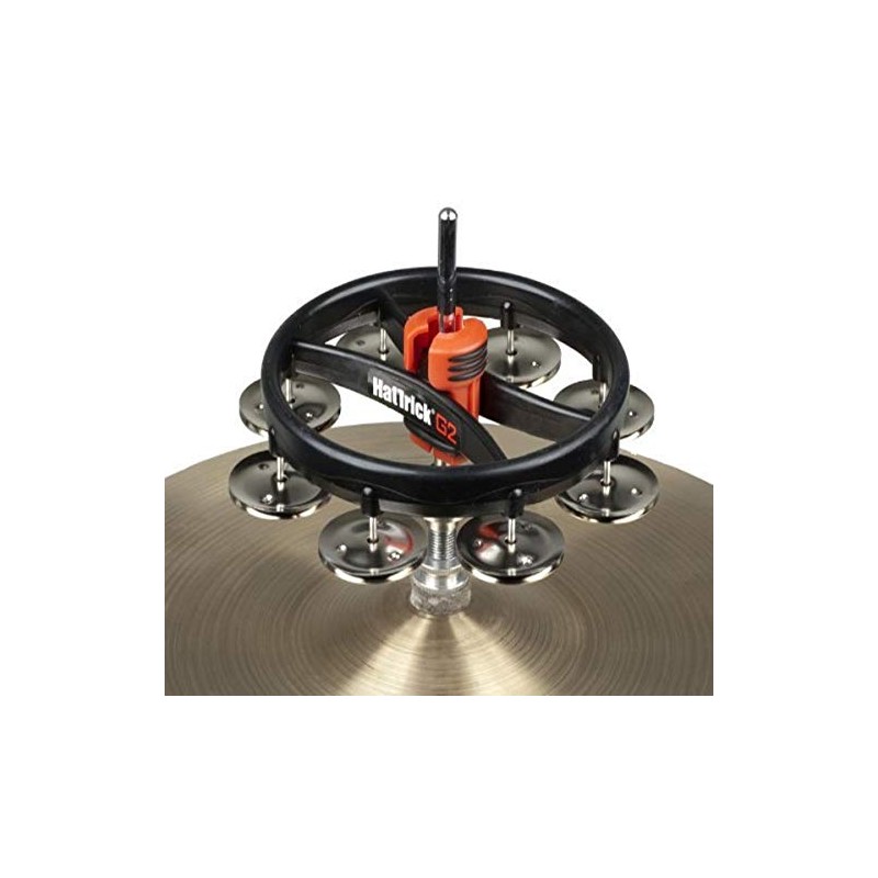Rhythm Tech RT7420 Hat Trick G2 Single Row, Nickel Jingles