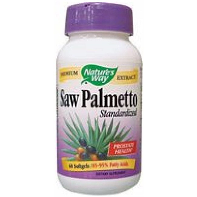 Nature'S Way Saw Palmetto Extract 60 Sgel