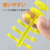 EUSTACE 16 Pcs 6 Holes Loose Leaf Binder Rings Plastic