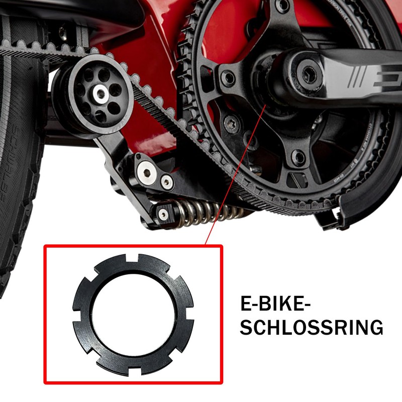 songyea Universal Lock Ring for E-Bikes, Lock Ring Compatible with