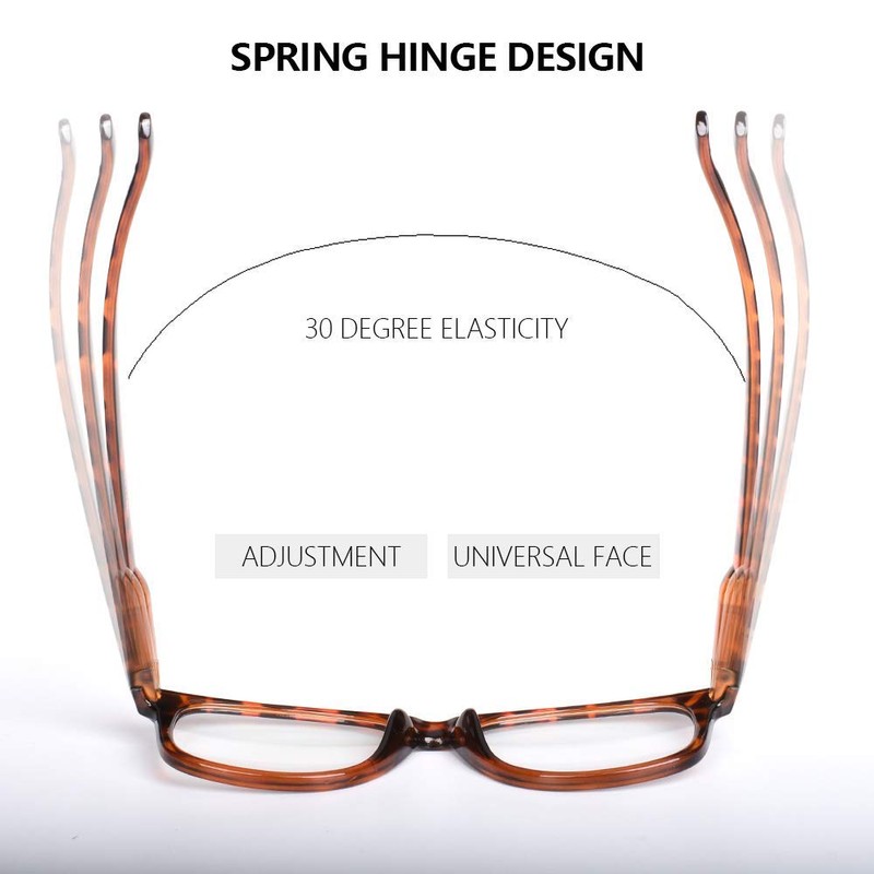 OURUI Blue Light Blocking Reading Glasses 2 Pack Computer Readers