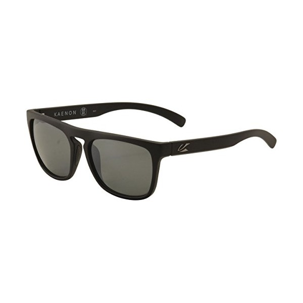 Kaenon Unisex Leadbetter Polarized Sunglasses, Modern Black