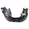 TRQ Front Right Inner Fender Liner Black Passenger Side Compatible