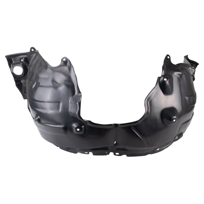 TRQ Front Right Inner Fender Liner Black Passenger Side Compatible