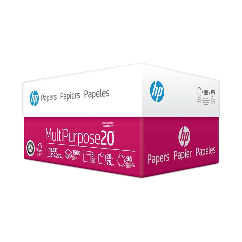 HP Printer Paper | 8.5 x 11 Paper | MultiPurpose
