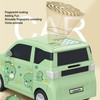 Electronic Car Money Bank Simulation Model Car Automatic Rolling Fingerprint