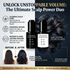 Hair Serum Bundle Set, Thinning Hair with Plant-Based Actives, Volumizing