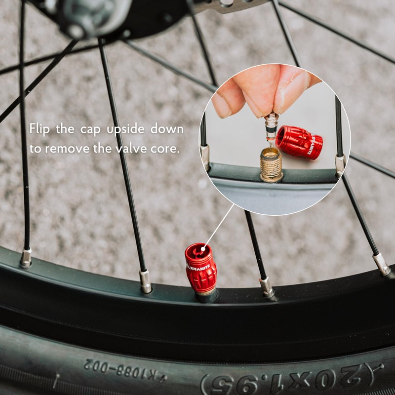 Granite Juicy Nipple Valve Cap with Valve Core Removing Function,