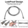 OSDUE Shower Hose, 2m Stainless Steel Universal Shower Pipe Anti-Kink,