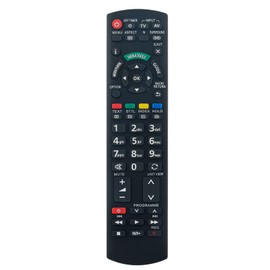 VINABTY N2QAYB000717 Replacement Remote Control Fit for Panasonic TV TX-L32E5B tx-l47e5b tx-l42e5b TX-L32EM5B TX-L32X5B TX-L50EM5B TX-P42X50B TX-P42X50E TX-P50X50B TX-P50X50E TX-PR50X50