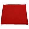 Linseed Cushion 19 x 19 cm Cherry Red Small Grain