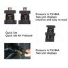 Acouto Kit de Válvula Desinfladora de Neumáticos Parada Automática Ajustable